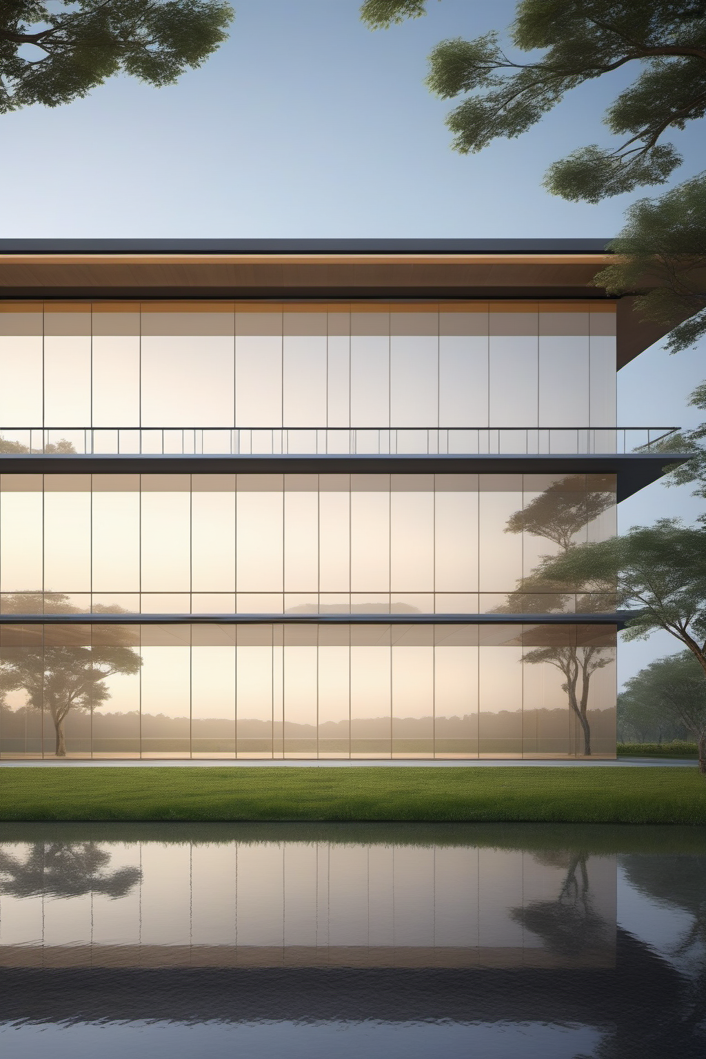 00378-1985877890-(masterpiece), best quality,8K,no humans,_shifanqu, demonstration area, outdoors,building,_scenery, tree, sky, reflection, grass.png